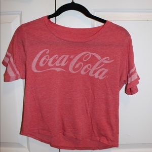 Cropped Coca-cola T-shirt